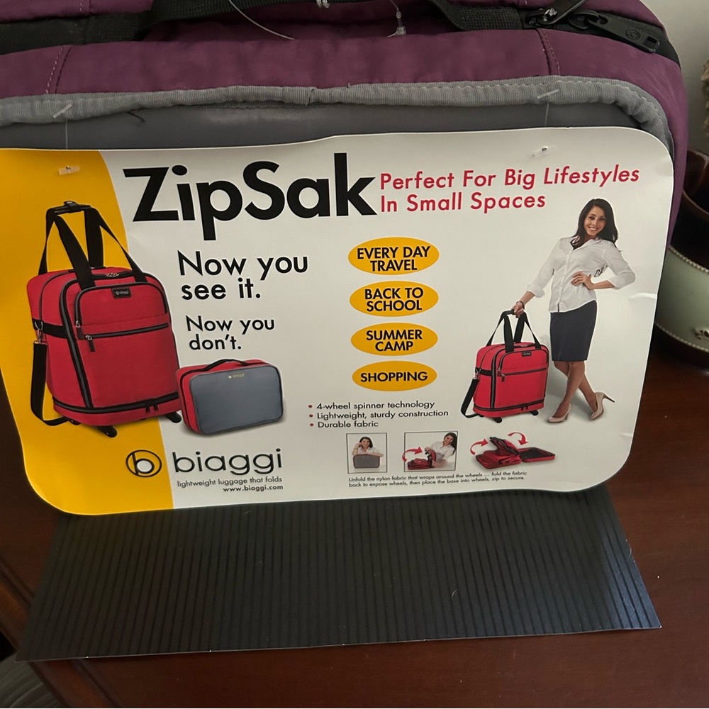 Biaggi folding suitcase NEW